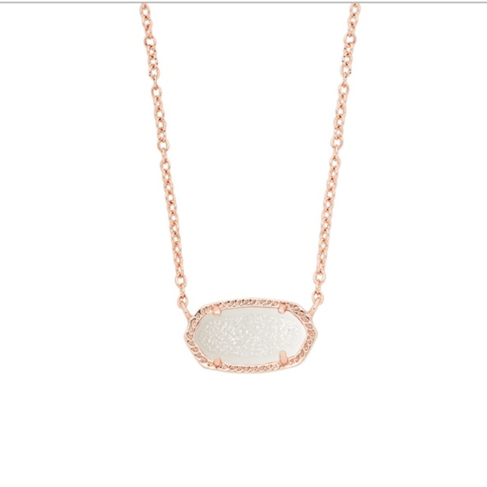 Kendra Scott Elisa Necklace Rose Gold